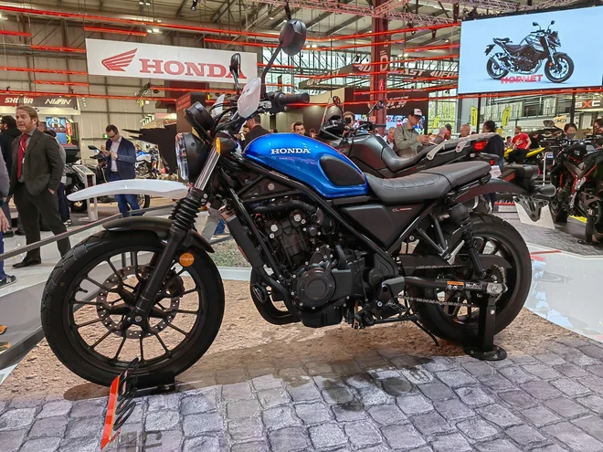 CL 500 velja za najpomembnejšo Hondino novost. FOTO: Jan Jolič Lieven
