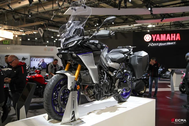 Pri Yamahi je glavna zvezda premijski tracer 9GT+. FOTO: Eicma
