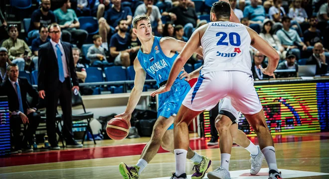 Žiga Samar se želi izkazati tudi proti Nemčiji. FOTO: FIBA
