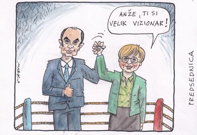 KARIKATURA:&nbsp;Marko Kočevar
