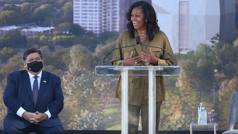 Fotografija: Tudi Michelle Obama se je zaradi sovražnosti v svetu večkrat počutila nemočno in prestrašeno. FOTO: Reuters Connect
