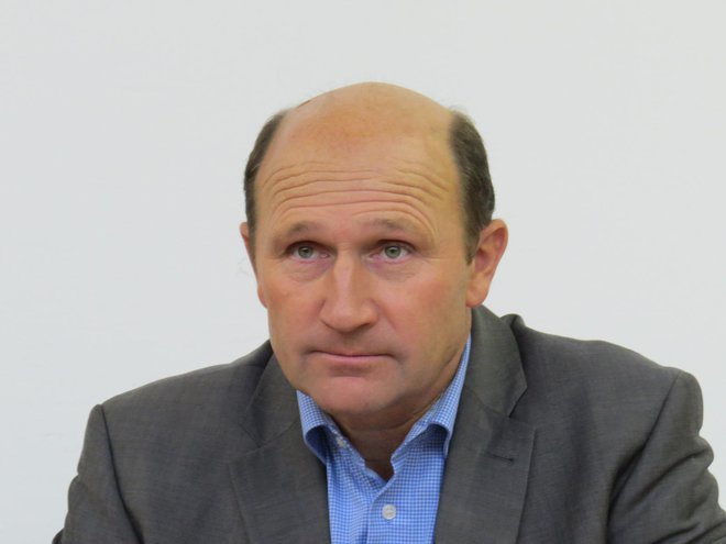 Franci Rokavec, maire de la municipalité de Litija.  PHOTO : Bojan Rajšek/Delo