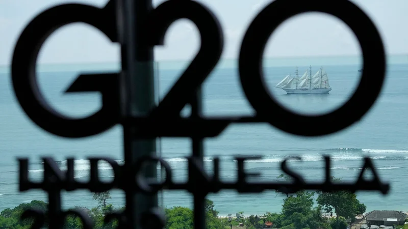 Fotografija: Indonezijski predsednik, ki je vrh odprl z začetkom prvega plenarnega zasedanja o prehranski varnosti, je dejal, da ne smemo dovoliti, da svet zajame nova hladna vojna. FOTO: AFP