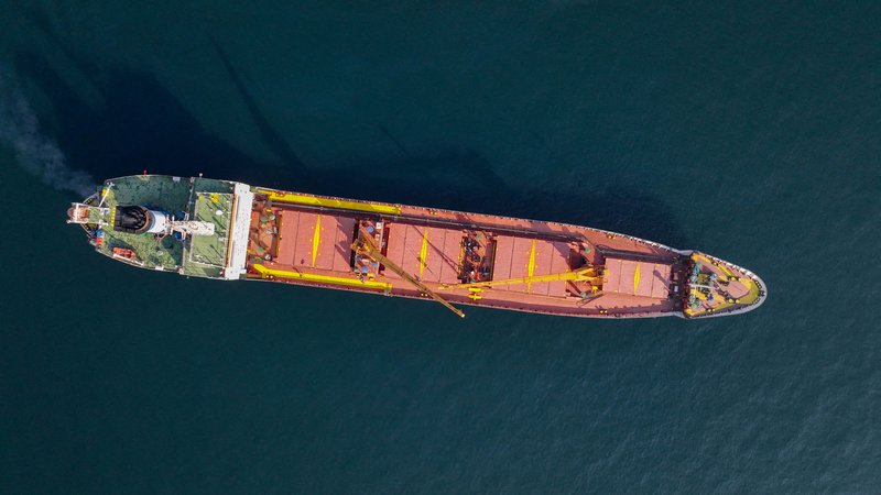 Fotografija: Svet je z odprtjem ladijskih poti julija letos dobil dostop do enajstih milijonov ton žita, ki bi se pokvarilo, če bi ostalo v Ukrajini. Foto: Mehmet Caliskan/Reuters
