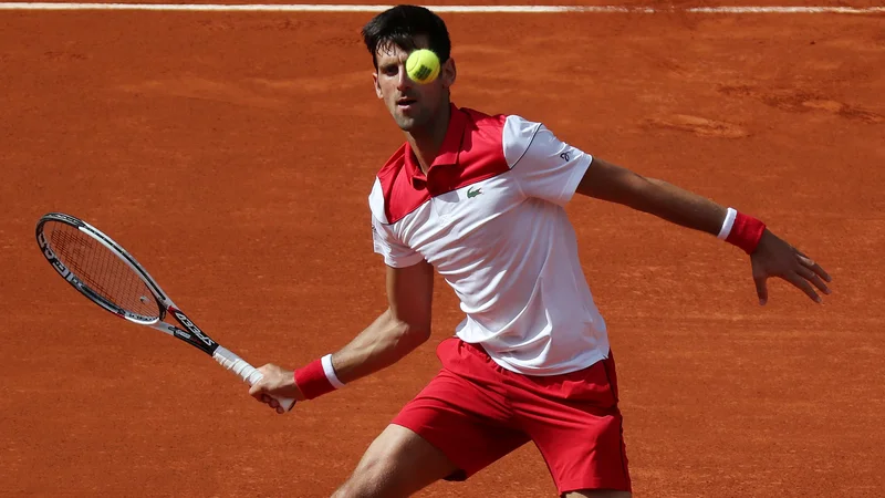 Fotografija: Novak Đoković v akciji. FOTO: Susana Vera/Reuters Pictures