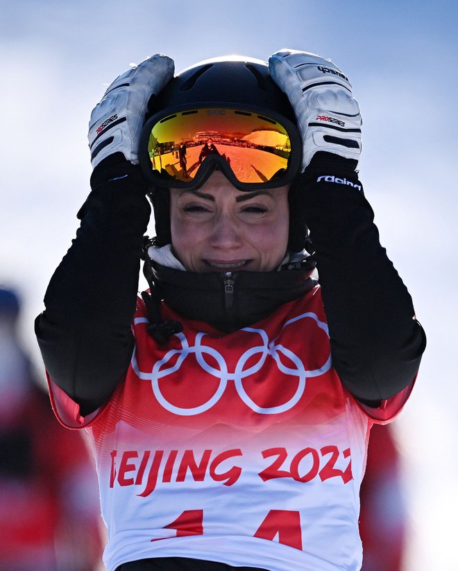 Gloria Kotnik bi bronasto olimpijsko formo v novi sezoni rada čim večkrat prikazala. FOTO: Dylan Martinez/Reuters
