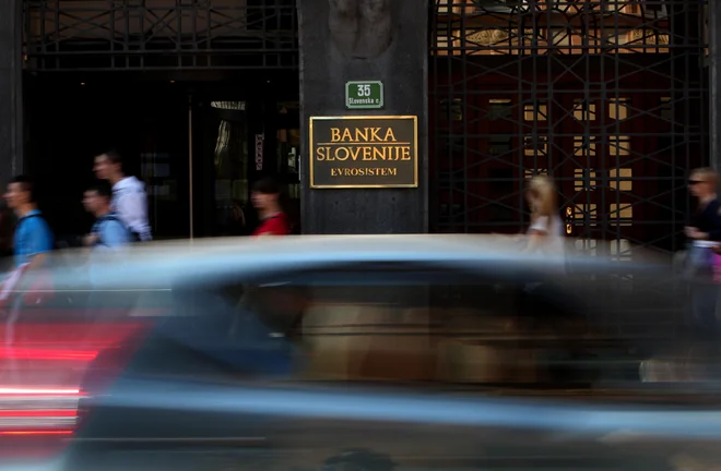 Banka Slovenije na Slovenski cesti v Ljubljani. FOTO: Jure Eržen/Delo
