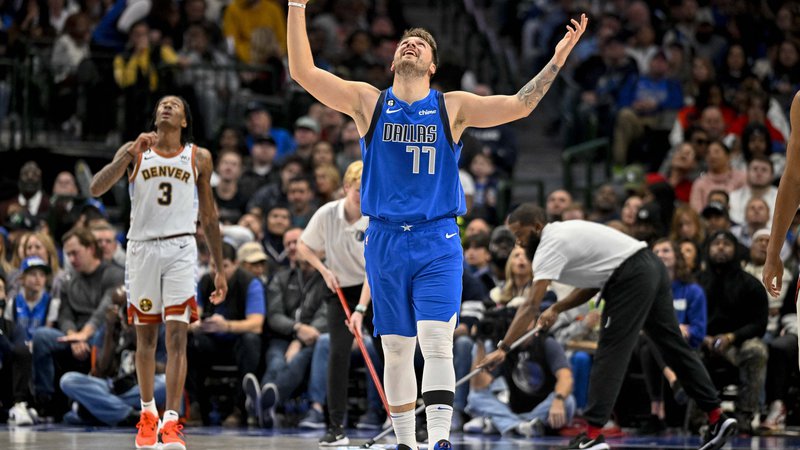 Fotografija: Luka Dončić je eden največjih zvezdnikov v ligi NBA. FOTO: Jerome Miron/USA Today Sports
