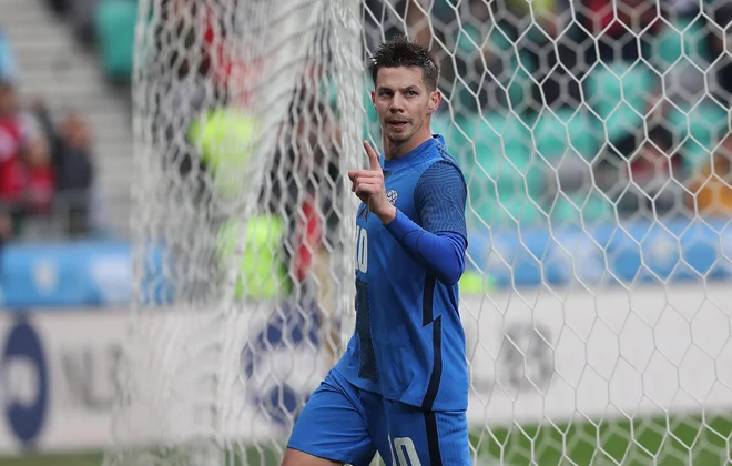 Miha Zajc je bil mož odločitve v Stožicah. FOTO: Blaž Samec/Delo
