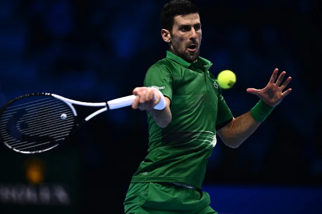 Novak Đoković FOTO: Marco Bertorello/AFP
