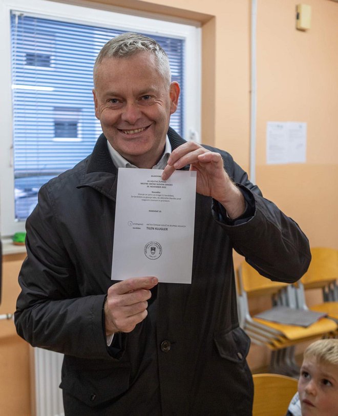 Župan Slovenj Gradca Tilen Klugler ni imel protikandidata. FOTO: Občina Slovenj Gradec 
