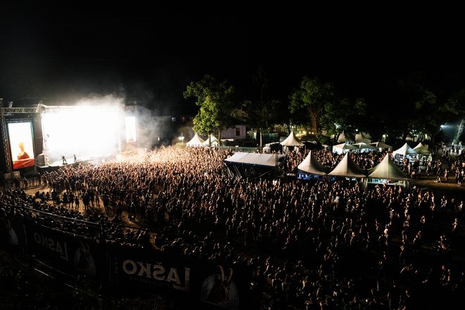 Letošnji festival MetalDays je bil zadnjič v Tolminu. Foto Marko Alpner

