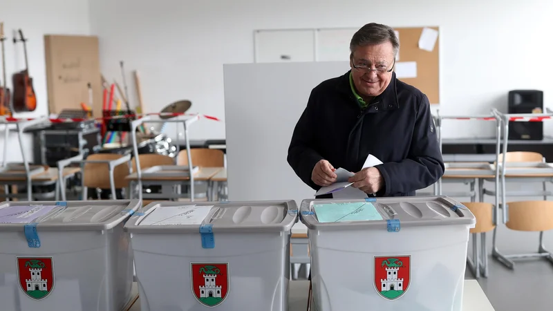 Fotografija: Zoran Janković bom ljubljansko občino vodil še prihodnji mandat. FOTO: Blaž Samec/Delo