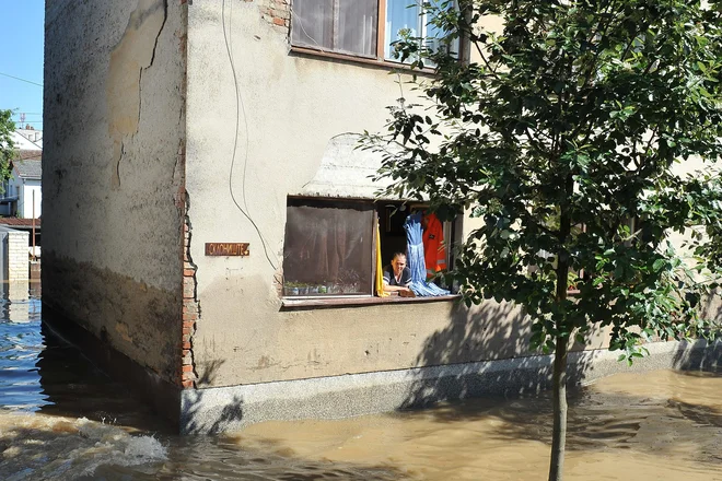 V tokratnih poplavah je bilo najhuje na območju Novega Pazarja in Tutina na jugozahodu Srbije. Fotografija je simbolična. FOTO: AFP