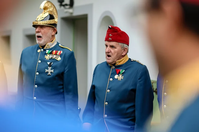 Pohvalijo se lahko tudi, da so nastopili na dveh porokah potomcev zadnjega avstrijskega cesarja Franca Jožefa. FOTO: Črt Piksi
