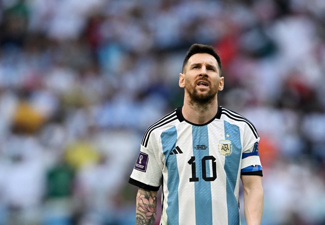 Lionel Messi se bo z rojaki moral reševati na tekmah z Mehiko in Poljsko. FOTO: Dylan Martinez/Reuters
