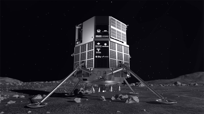Fotografija: Hakuto R bi lahko bil prvi zasebni pristajalnik na Luni. FOTO: ispace
