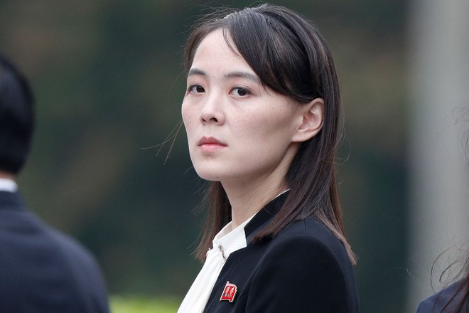 Kimova sestra Kim Yo Jong je bolj verjetna naslednica od hčerke severnokorejskega voditelja, meni poznavalec režima. FOTO: Jorge Silva/AFP
