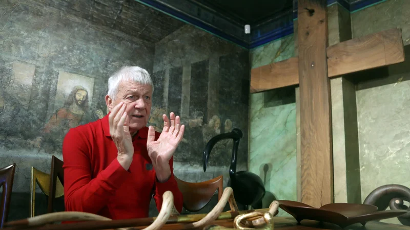 Oskarja Kogoja sta v otroštvu navdihnili delavnost in duhovnost staršev, hkrati pa njihova predanost tradiciji, zapuščini prednikov in spoštovanje do narave. FOTO: Dejan Javornik/Slovenske novice

