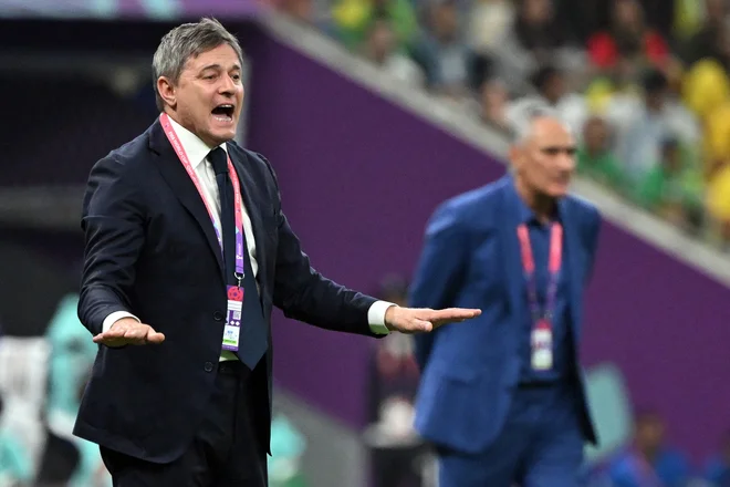 Dragan Stojković si je obetal več od prve tekme. FOTO: Andrej Isaković/Afp
