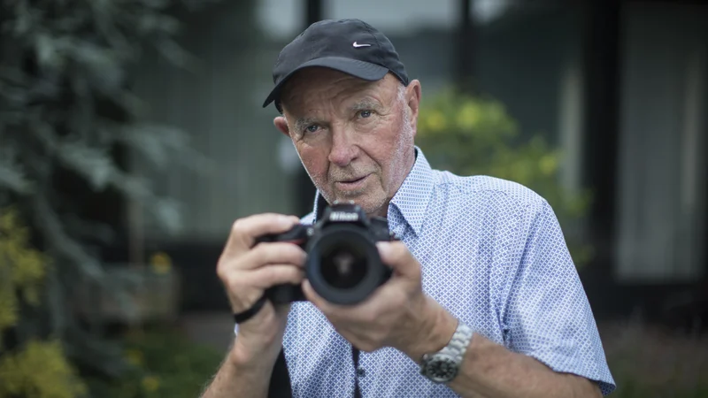 Fotografija: Joco Žnidaršič je bil legendarni slovenski fotograf. FOTO: Jure Eržen/Delo
