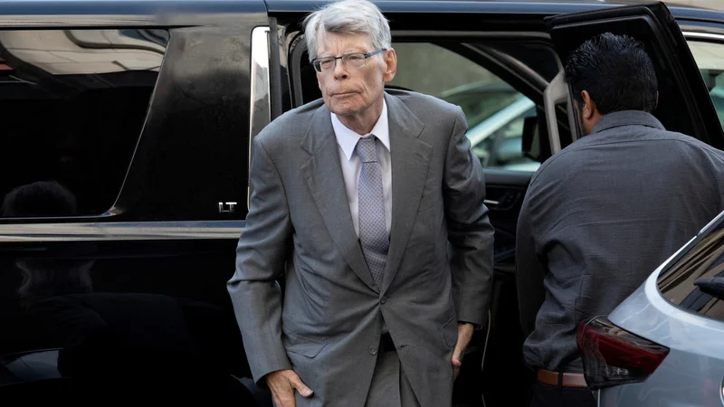 Fotografija: Na pričanje je avgusta prišel tudi pisatelj Stephen King. FOTO: Tom Brenner/Reuters