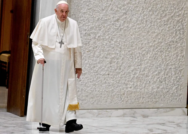 Papež Frančišek. FOTO: Tiziana Fabi/AFP