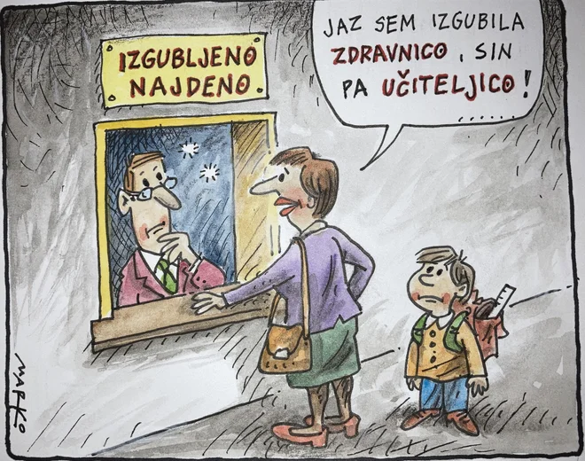 KARIKATURA: Marko Kočevar
