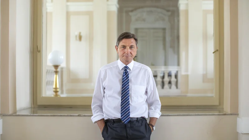 Fotografija: Na zunanjepolitičnem prizorišču je bil nedvomno boljši predsednik, kot mu je to uspevalo na notranjepolitičnem polju. FOTO: Voranc Vogel/Delo