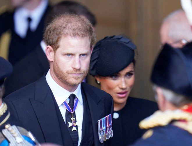 Meghan Markle in princ Harry FOTO: Reuters
