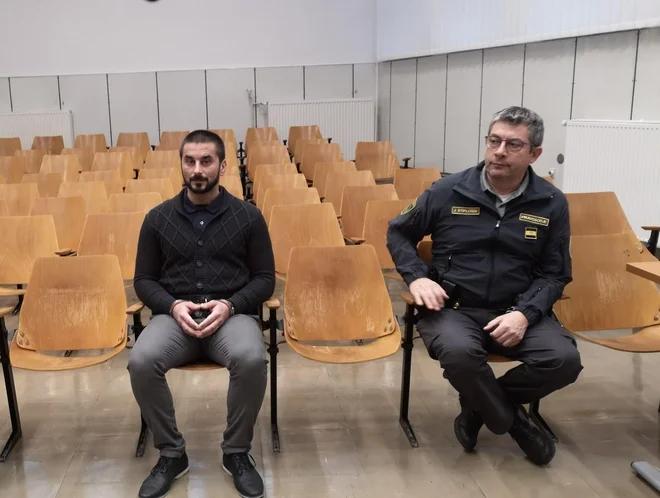 Admir Hadžiabdić ostaja v priporu do pravnomočnosti sodbe zaradi ponovitvene nevarnosti. FOTO: Mojca Marot
