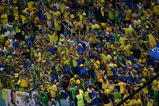 Gledalci so se na letošnjem SP odzvali v velikem številu. FOTO: Anne-christine Poujoulat/AFP

