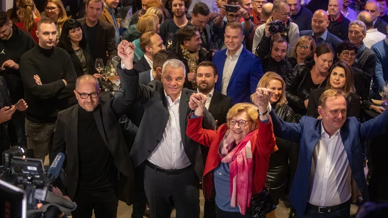 Fotografija: Saša Arsenovič je bil z rezultatom v prvem krogu zadovoljen. FOTO: Voranc Vogel/Delo