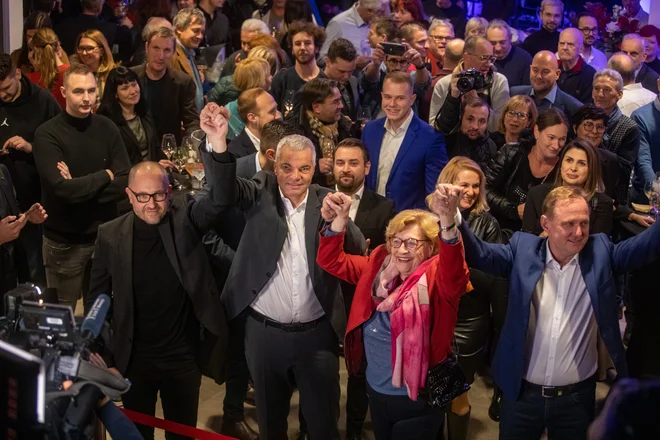 Saša Arsenovič je bil z rezultatom v prvem krogu zadovoljen. FOTO: Voranc Vogel/Delo

