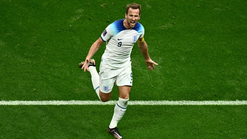 Fotografija: Harry Kane je dosegel prvo gol na tem SP. FOTO: Jewel Samad/ AFP