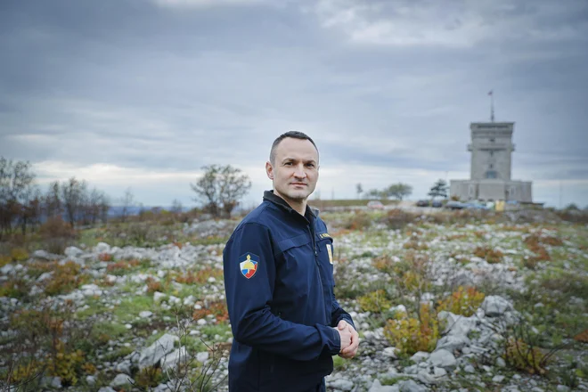 Simon Vendramin je bil vodja intervencije in odgovoren za vse, kar se je dogajalo na terenu. FOTO: Jože Suhadolnik/Delo
