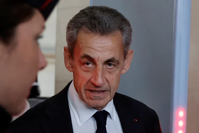 Nicolasu Sarkozyju so včeraj začeli soditi na višji stopnji.

FOTO: Pascal Rossignol/Reuters
