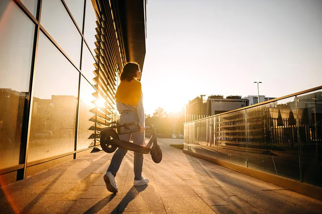 Večkrat izberemo ekološko mobilnost, bližje smo trajnostni prihodnosti.&nbsp;FOTO: iStock&nbsp;
