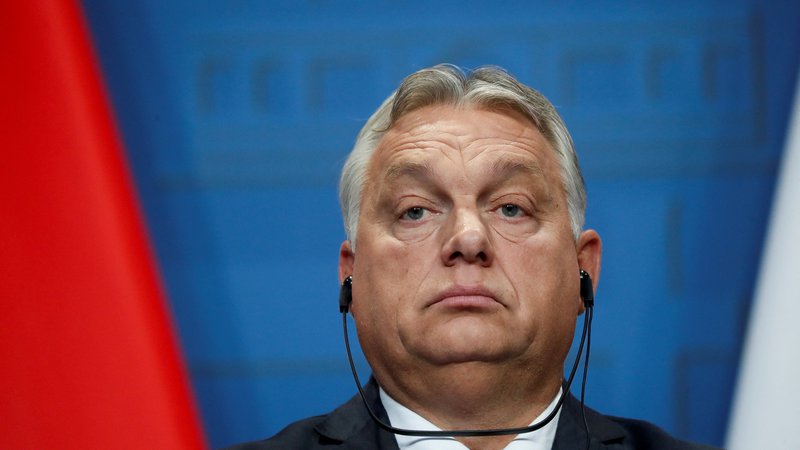 Fotografija: Politika popuščanja Viktorju Orbánu na koncu Unijo veliko stane. FOTO: Bernadett Szabo/Reuters
