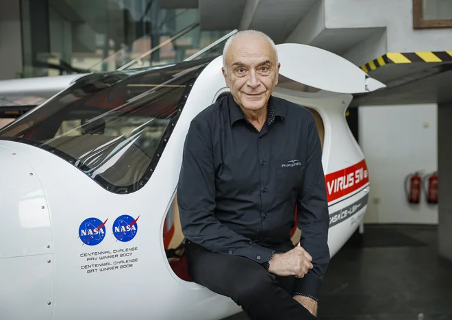 Ivo Boscarol je ustvaril letalsko podjetje Pipistrel, njihova letala pa so prejela več prestižnih nagrad, denimo Nasinih. FOTO: Jože Suhadolnik/Delo
