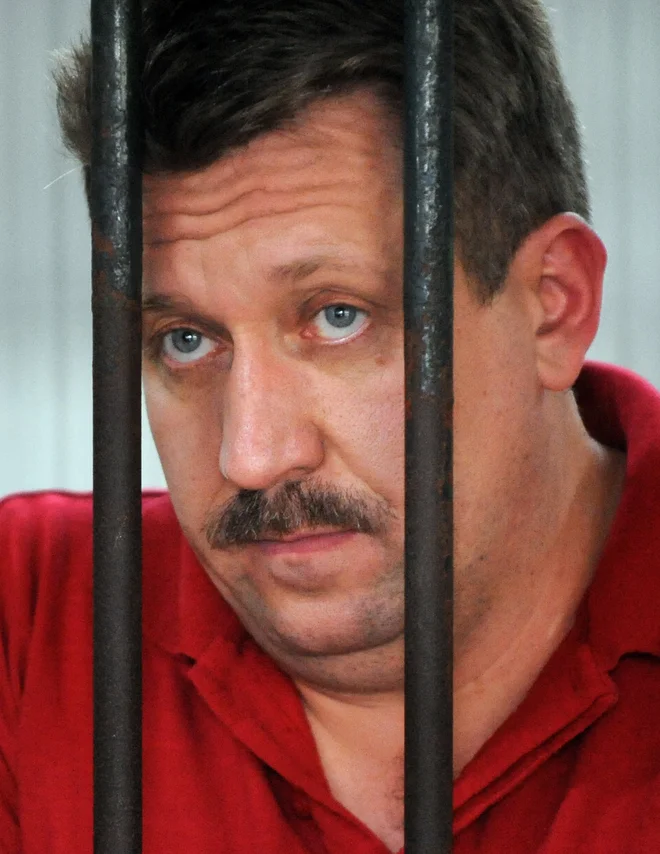 Ruski preprodajalec orožja Viktor Bout. Foto Saeed Khan/Afp
