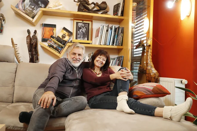 »Občutenje in dajanje svobode ustvarja širjavo, zaradi katere lahko še danes rečeva: matr, se mava fajn!« pravi Zvone Šeruga. FOTO Leon Vidic/Delo