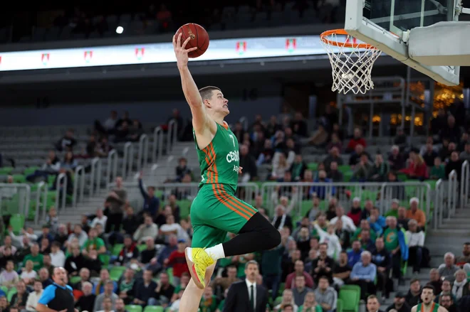 Amar Alibegović in Cedevita Olimpija bosta lovila novo zmago v evropskem pokalu. FOTO: Cedevita Olimpija
