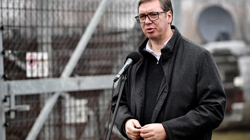 Fotografija: Kot je povedal Vučić , bodo zahtevo najprej poslali v elektronski obliki. FOTO: Marton Monus/Reuters