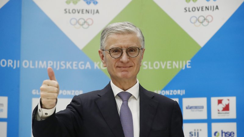 Fotografija: Franjo Bobinac je novi predsednik Olimpijskega komiteja Slovenije. FOTO: Leon Vidic

