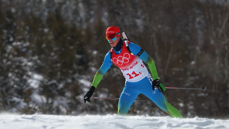 Fotografija: Miha Dovžan (na fotografiji) je v zadnjem krogu zasledovalne tekme prehitel Jakova Faka. FOTO: Athit Perawongmetha/Reuters
