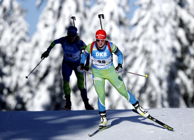Polona Klemenčič je v Franciji v zasledovanju pristala na 34. mestu. FOTO: Matej Družnik
