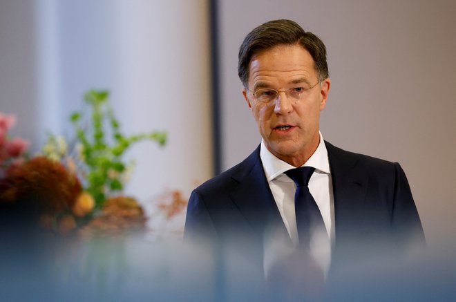 Nizozemski premier Rutte je sprva nasprotoval uradnemu opravičilu, a si naposled premislil. Foto: Piroschka Van De Wouw/Reuters
