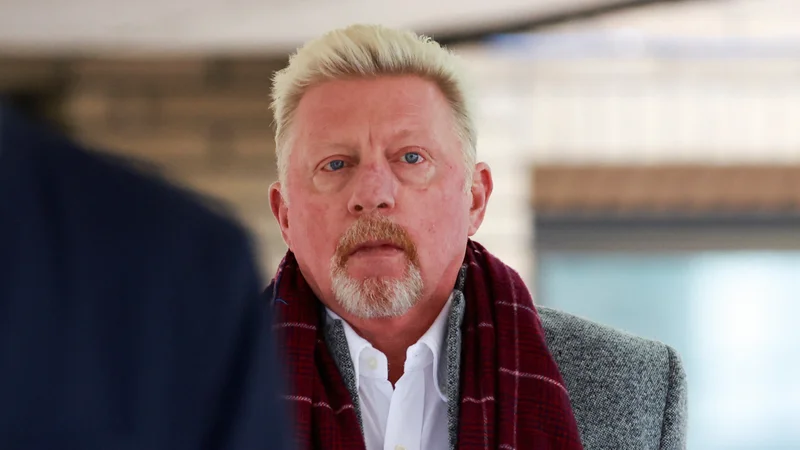 Fotografija: Boris Becker je v londonskem zaporu preživel sedem mesecev od dveh let in pol, za kolikor je bil obsojen zaradi denarnih malverzacij. FOTO: Peter Cziborra Reuters