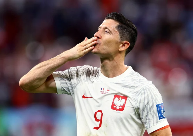 Robert Lewandowski je znova navdušil nogometno javnost. FOTO: Bernadett Szabo/Reuters
